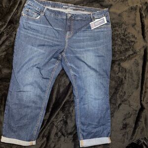 Old Navy Women's Boyfriend Jeans - Dark Blue